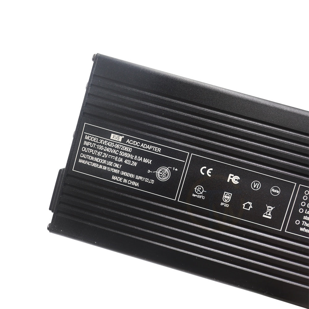 Original 67.2V 6A Quick Charger For Teverun Fighter Scooter Teverun Blade GT Series Scooter