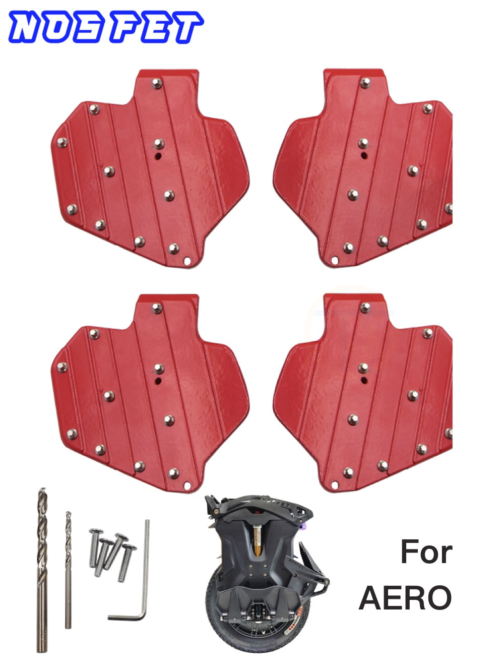 non slip pedal Beidou Non-slip Elevated Pedal Pad For NOSFET AERO Electric Unicycle ( – Top-wheel