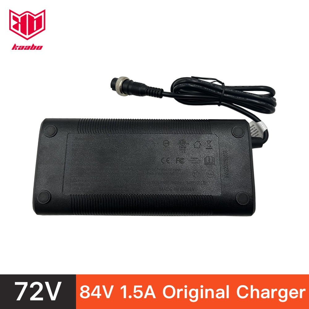 KAABO Original 84V 1.5A Charger For 72V Scooter with Aviation Plug
