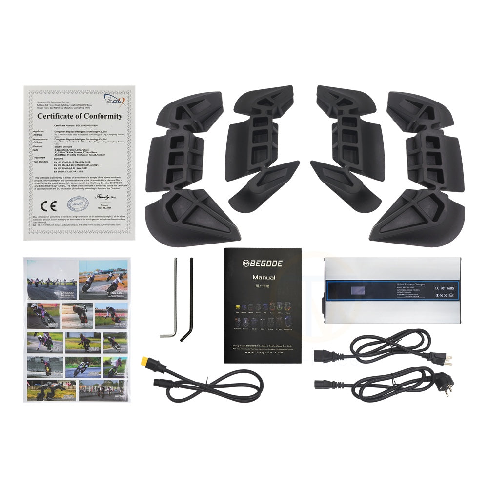 Begode Race Electric Unicycle 5000W 210V 3800Wh 50S 20inch New 48 Mosfet Balance Wheel