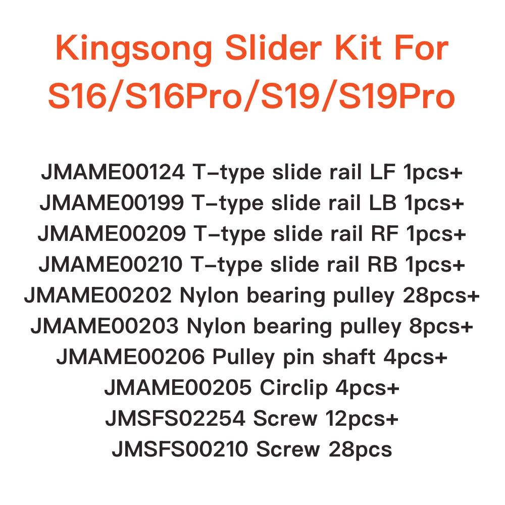 Kingsong S16 S16Pro S19 S19Pro Slider Kit 100% Original