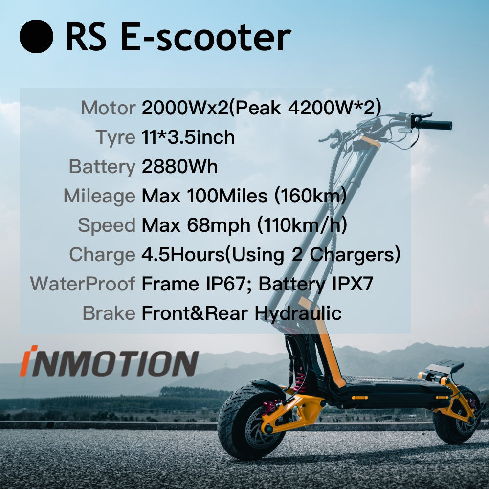 [IN STOCK] INMOTION RS Electric Scooter