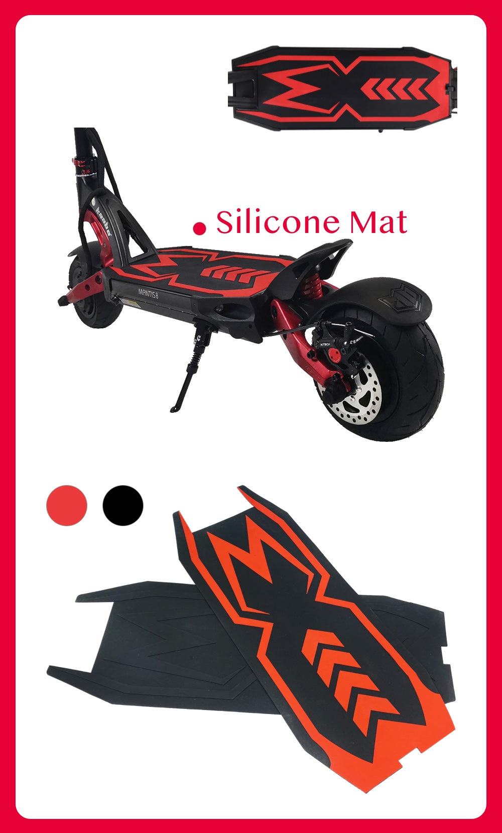 Spain Warehouse: KAABO Mantis8 Plus Electric Scooter - 800W*2 48V18.2Ah