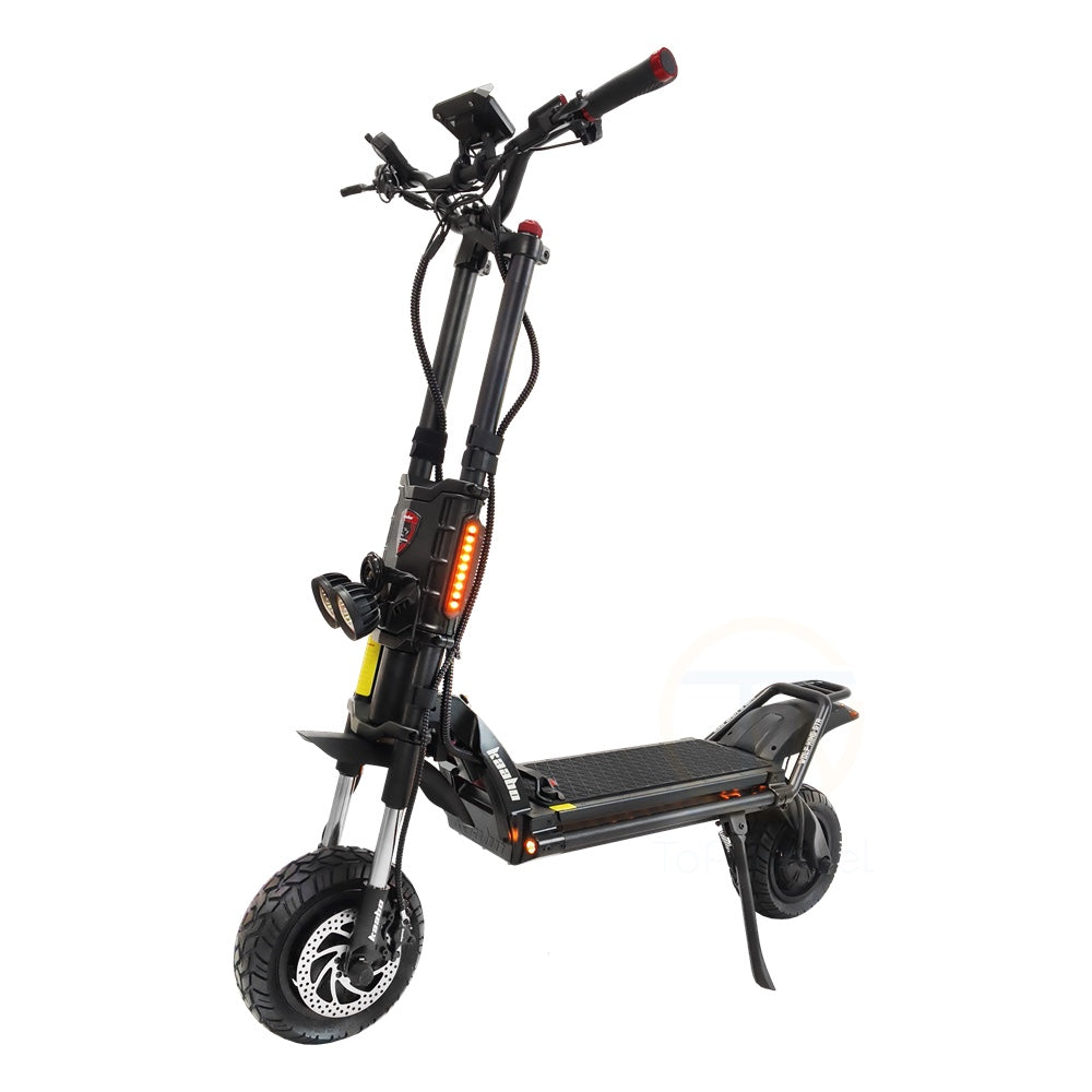 KAABO Wolf King GTR Electric Scooter (2000W*2 72V 35Ah Portable Full hydraulic 160mm 12inch CST)