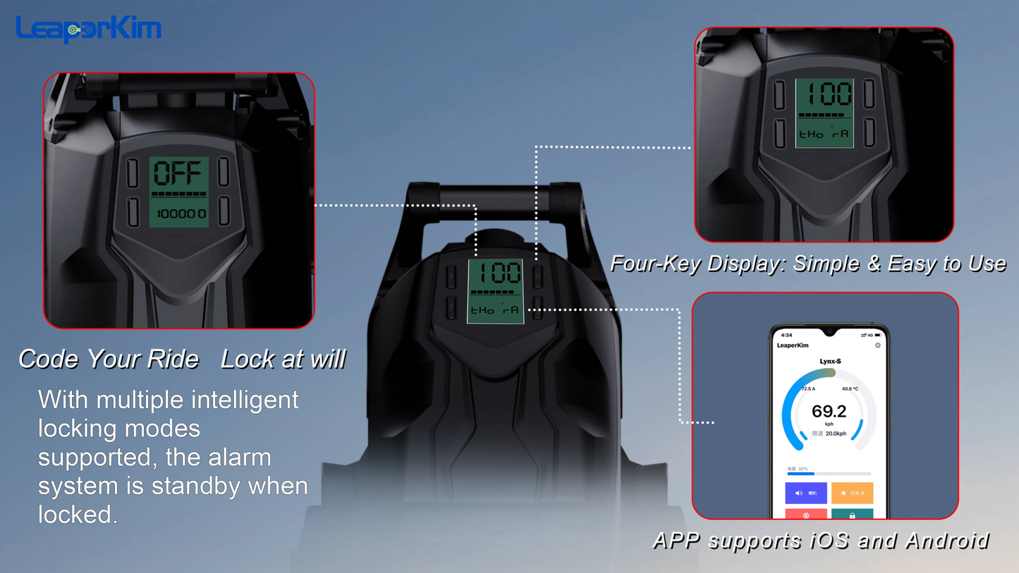 Leaperkim LYNX-Super LYNXS LYNX-S Electric Unicycle 2026 New EUC