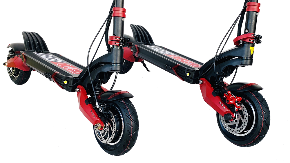 Zero10x Rim US Stock ! ZERO10X Scooter - 60V 21Ah 1200W*2 – Top-wheel