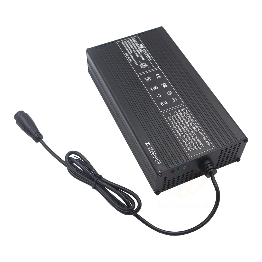 Original 58.8V 6A Quick Charger For TEVERUN 52V Scooter Fighter Mini Charger