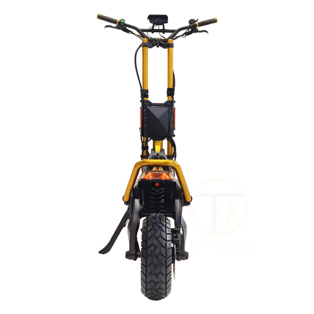 KAABO Wolf King GTR Electric Scooter (2000W*2 72V 35Ah Portable Full hydraulic 160mm 12inch CST)