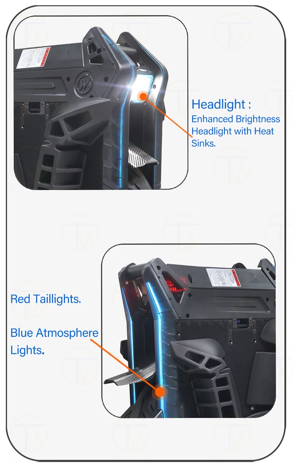 Begode Race Electric Unicycle 5000W 210V 3800Wh 50S 20inch New 48 Mosfet Balance Wheel