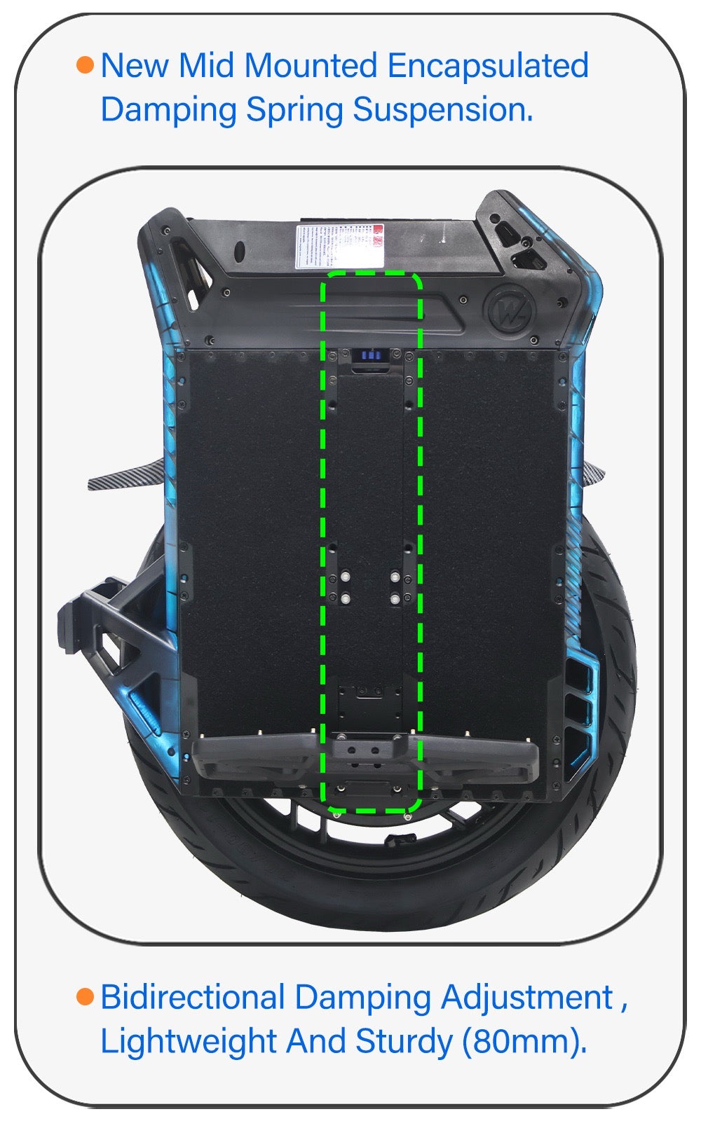 Begode Race Electric Unicycle 5000W 210V 3800Wh 50S 20inch New 48 Mosfet Balance Wheel