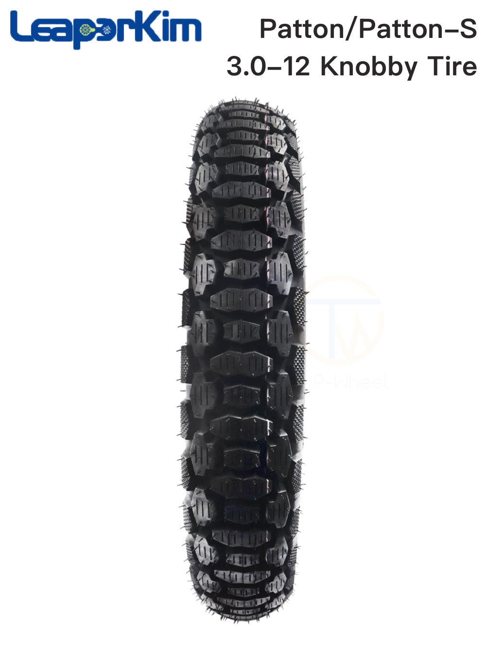 Original 3.0-12 Knobby Tire For Leaperkim Patton Electric Unicyle Off-road Tyre Leaperkim Patton-S EUC PattonS Smart Wheel