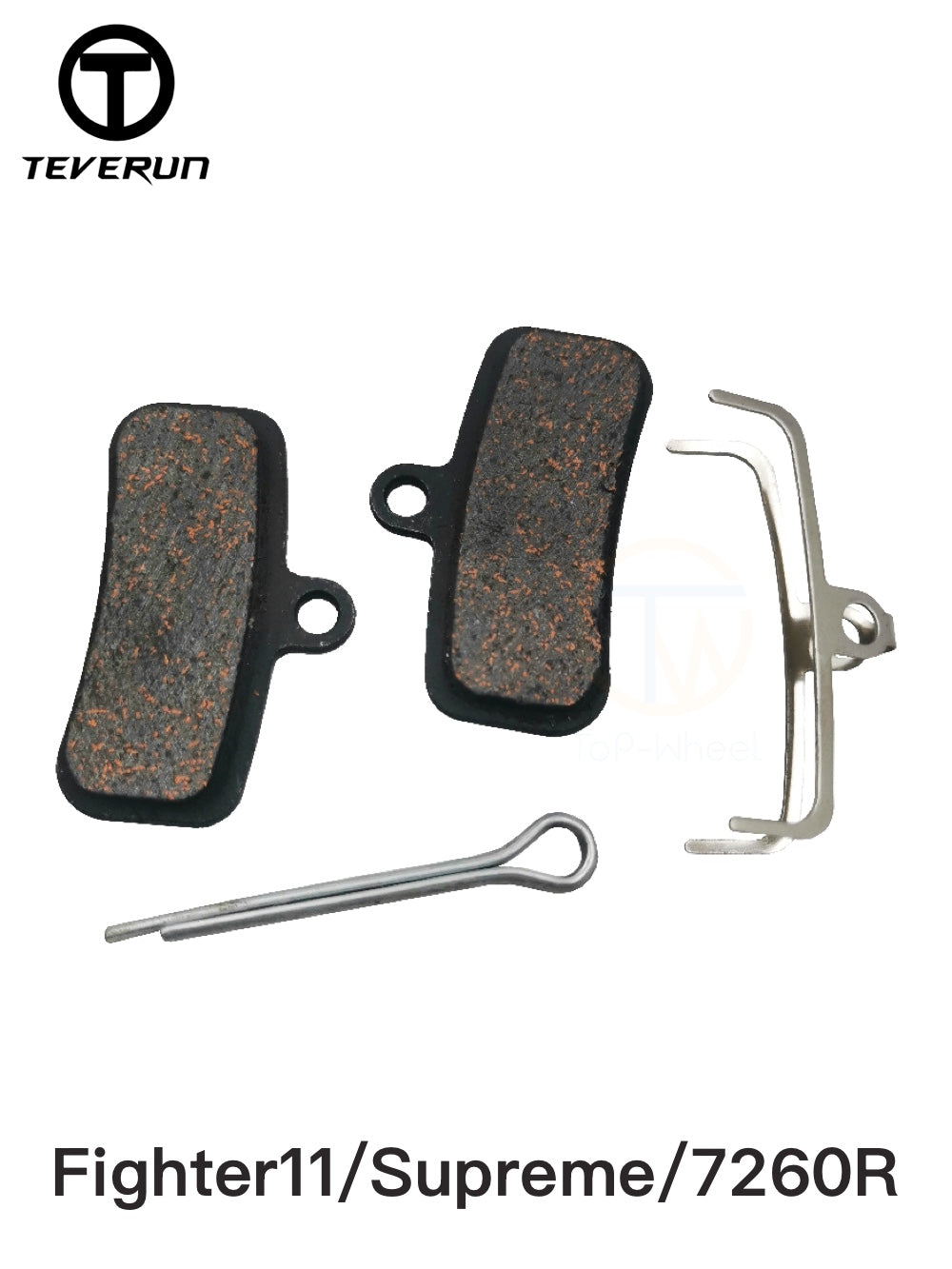 Original Four-Piston Brake Pads For TEVERUN Fighter 11 Scooter Supreme Scooter TEVERUN 7260R