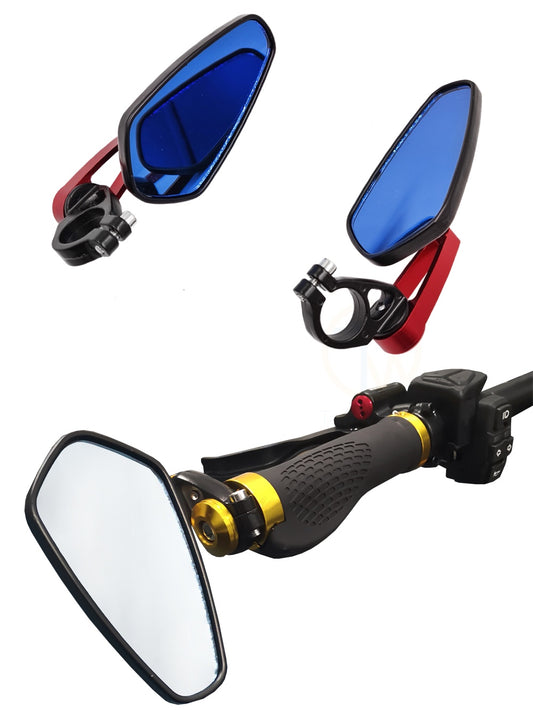 Scooter Rear-view Mirror Compatible with scooters/bicycles/e- bikes with handlebar diameter of 22cm. [For KAABO Mantis King GT]