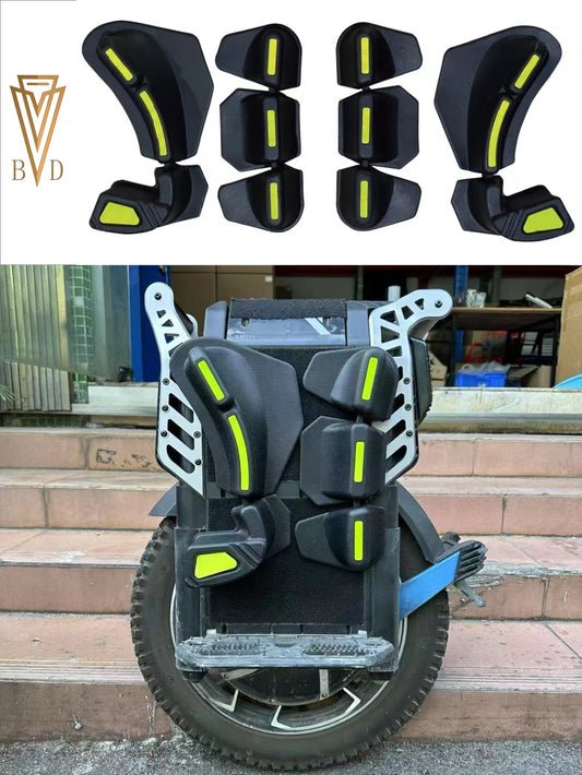 Beidou Multi-combinable Side pads For Large Size Electric Unicycle such as 20inch 22inch 24inch (comes in a set of ten pieces)