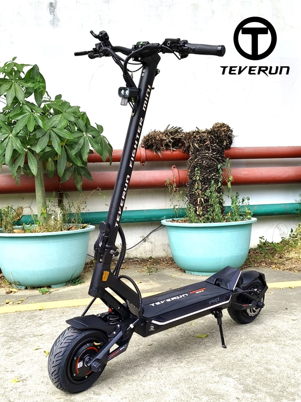 TEVERUN Fighter Mini Pro Electric Scooter - 10inch 60V 25Ah BOSCH 1000W*2 Smart BMS