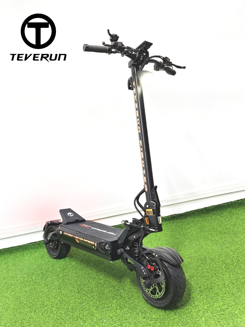 Teverun Fighter Supreme+ Electric Scooter - 72V60Ah 1600W*2 11inch