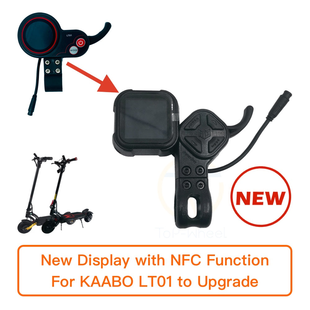 KAABO Display NFC V1.0 [For Most LT01 scooter to Upgrade, such as Kaabo Mantis8 Mantis10 and Skywalker]