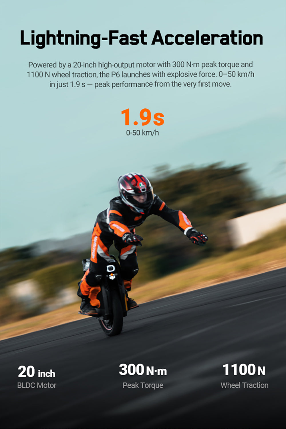 INMOTION P6 Electric Unicycle Pre-sale Promotion