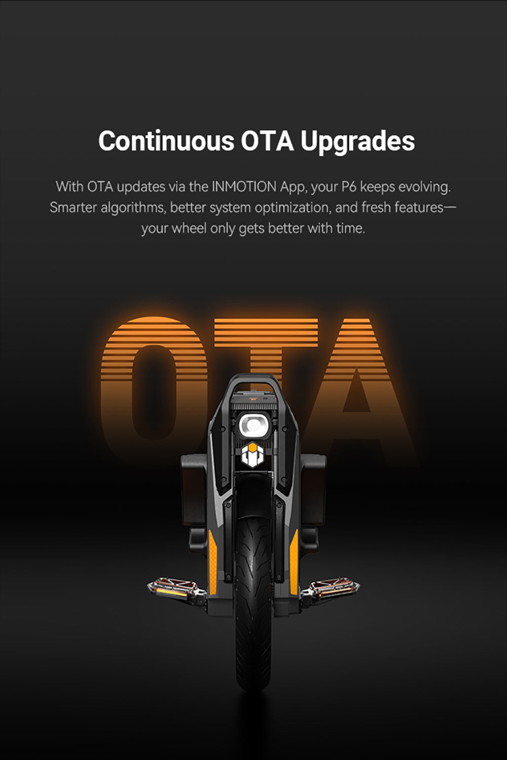 INMOTION P6 Electric Unicycle Pre-sale Promotion