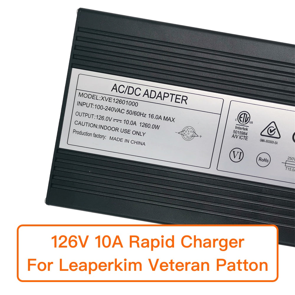 126V 10A Rapid Charger [For Leaperkim Veteran Patton]