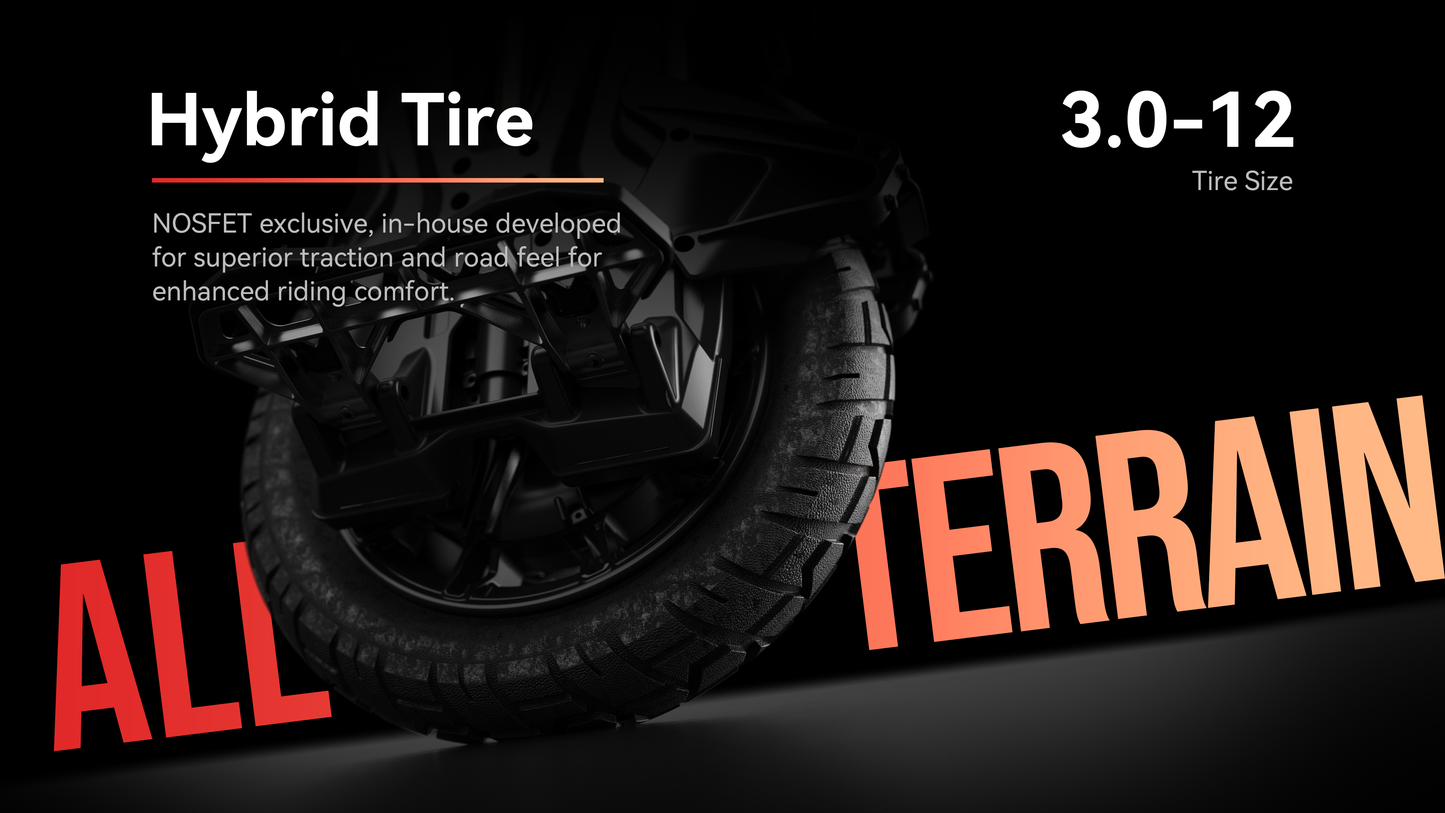 NOSFET AEON Electric Unicycle : All-Terrain / Street / Off-Road