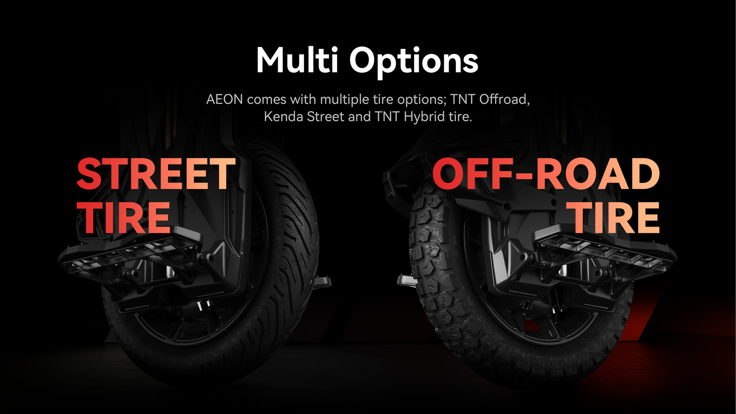 NOSFET AEON Electric Unicycle : All-Terrain / Street / Off-Road