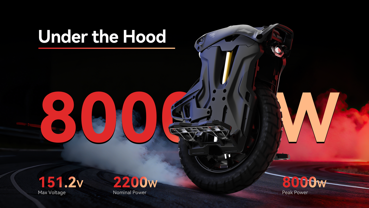 NOSFET AEON Electric Unicycle : All-Terrain / Street / Off-Road