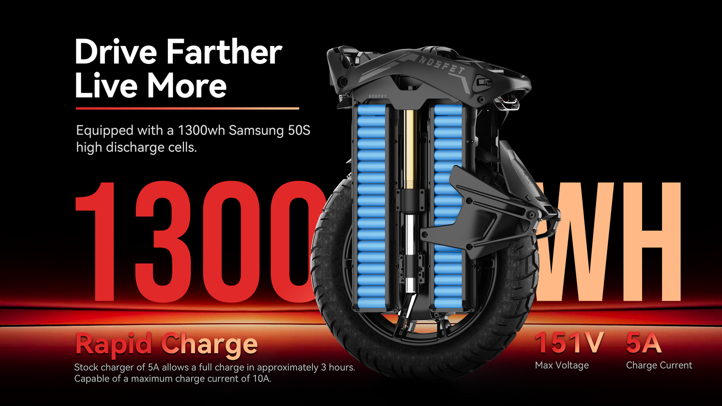 NOSFET AEON Electric Unicycle : All-Terrain / Street / Off-Road