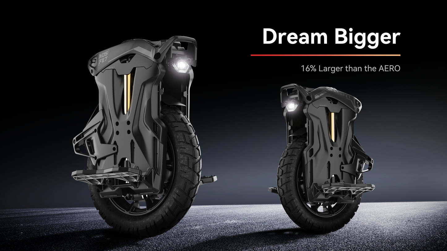 NOSFET AEON Electric Unicycle : All-Terrain / Street / Off-Road