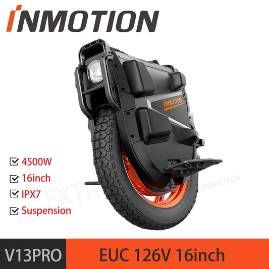 2024 INMOTION V13pro - 4500W 126V 3024Wh 16inch Street Tyre