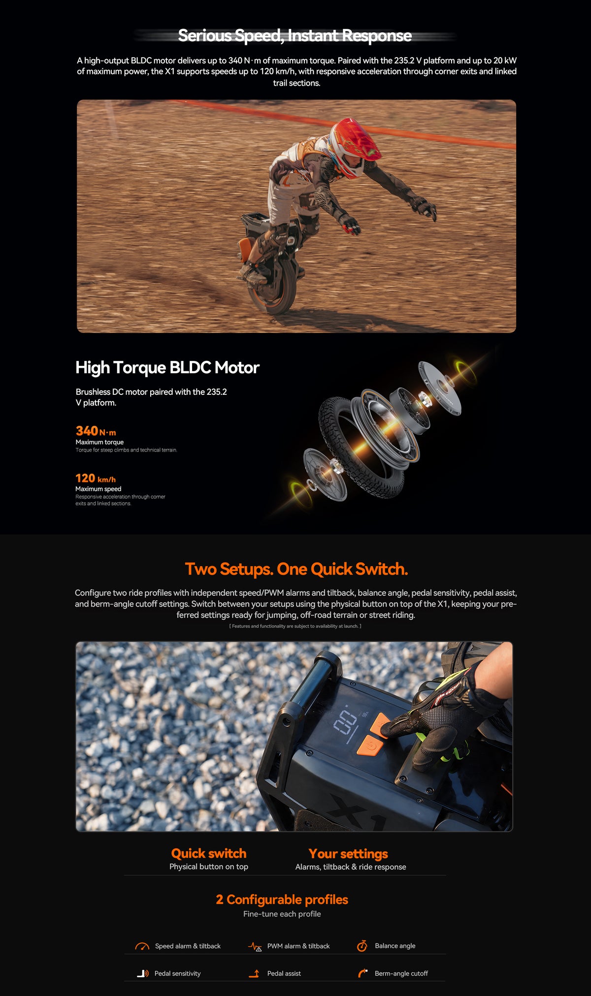 INMOTION X1 | Officially Launched! Electric Unicycle Smart Wheel X1 EUC