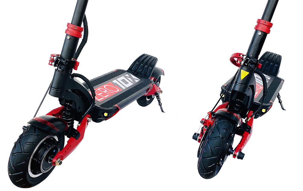 Zero10x Rim US Stock ! ZERO 10X Scooter - 60V 21Ah 1200W*2 – Top-wheel